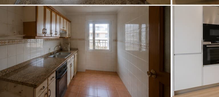 Bespoke kitchen renovation in Málaga