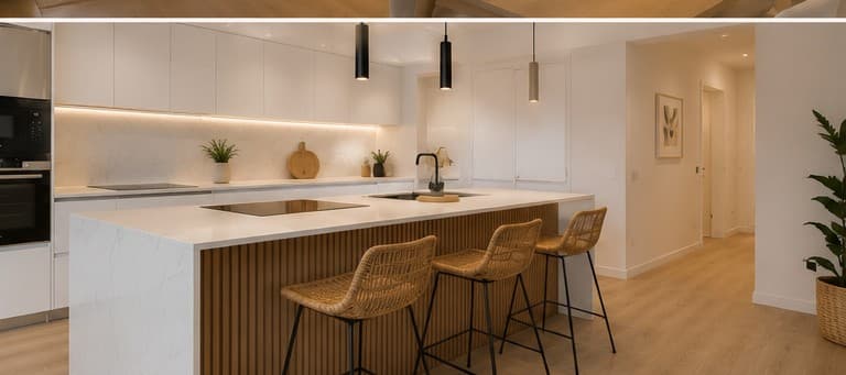 Bespoke kitchen renovation in Málaga