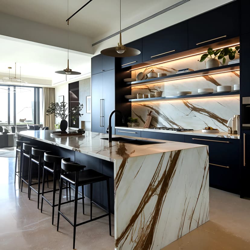 Materiales que Dominan las Cocinas de Marbella en 2026