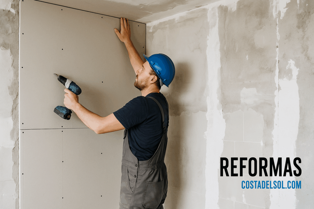 Servicios de reformas en Málaga: fachadas, impermeabilización, pladur, mantenimiento de comunidades. Consulta por WhatsApp +34 612 286 273.