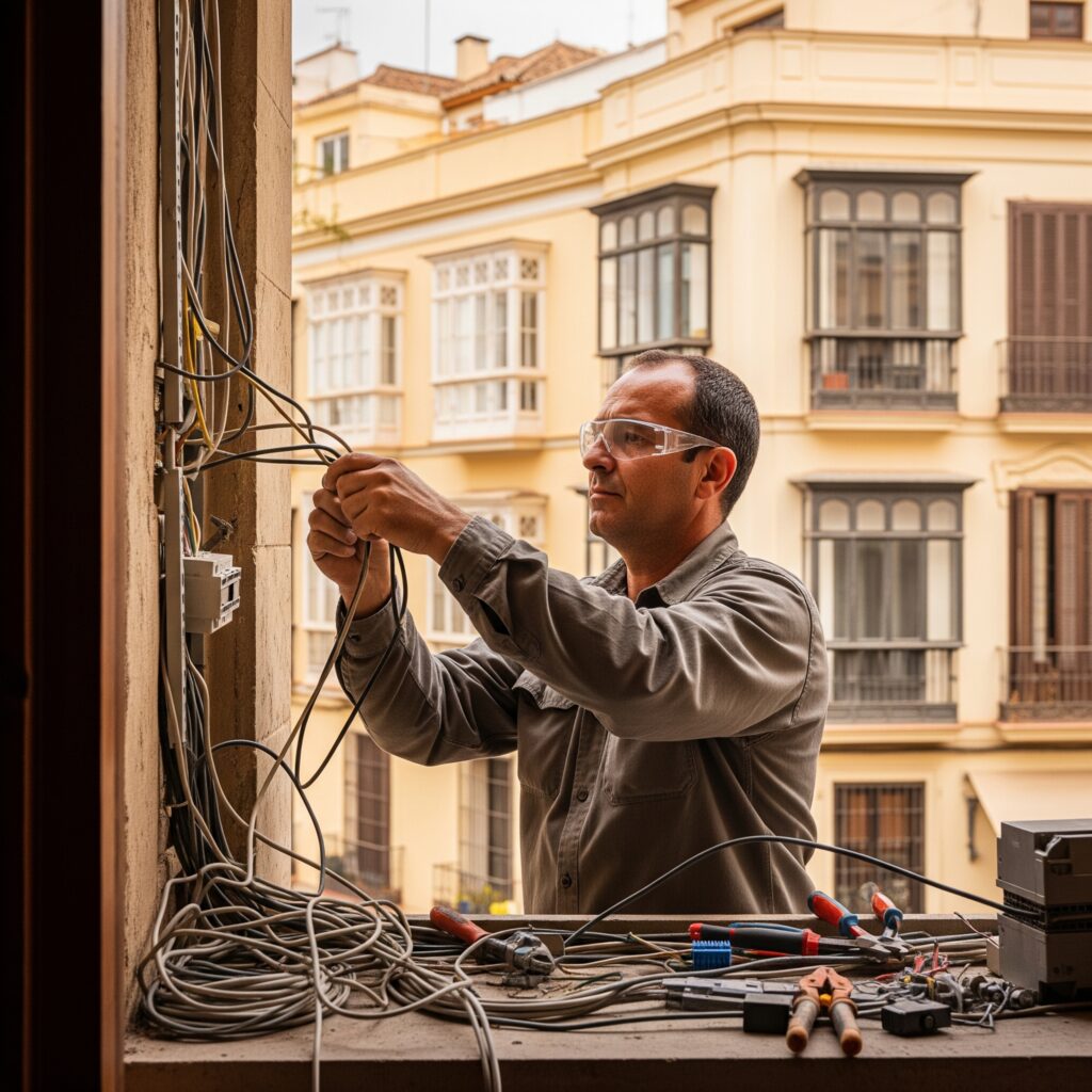 Conoce todos los servicios de reformas que ofrecemos en Málaga: reformas integrales, baños, cocinas, fontanería, electricidad, aire acondicionado, pintura y más.