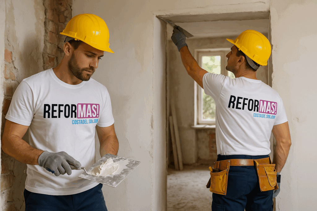 Empresa de reformas en Mijas realizando reforma integral de vivienda
