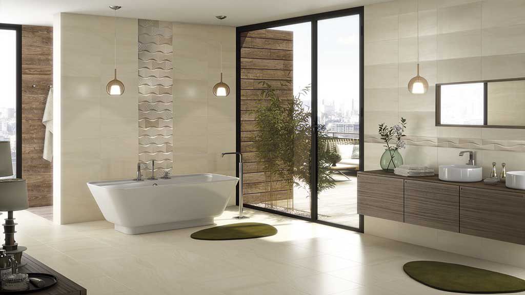 Cocina de diseño moderno con madera — reforma cocina Marbella