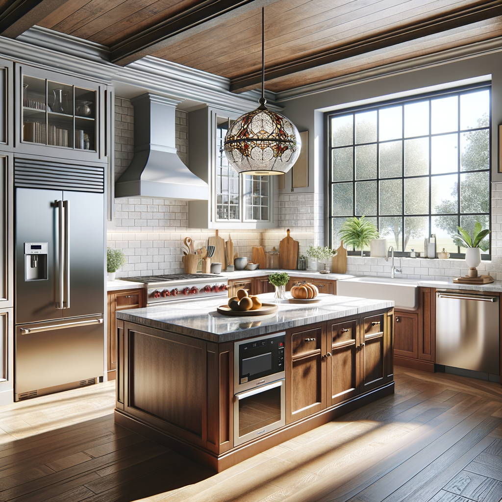 Renovated Designer Kitchen