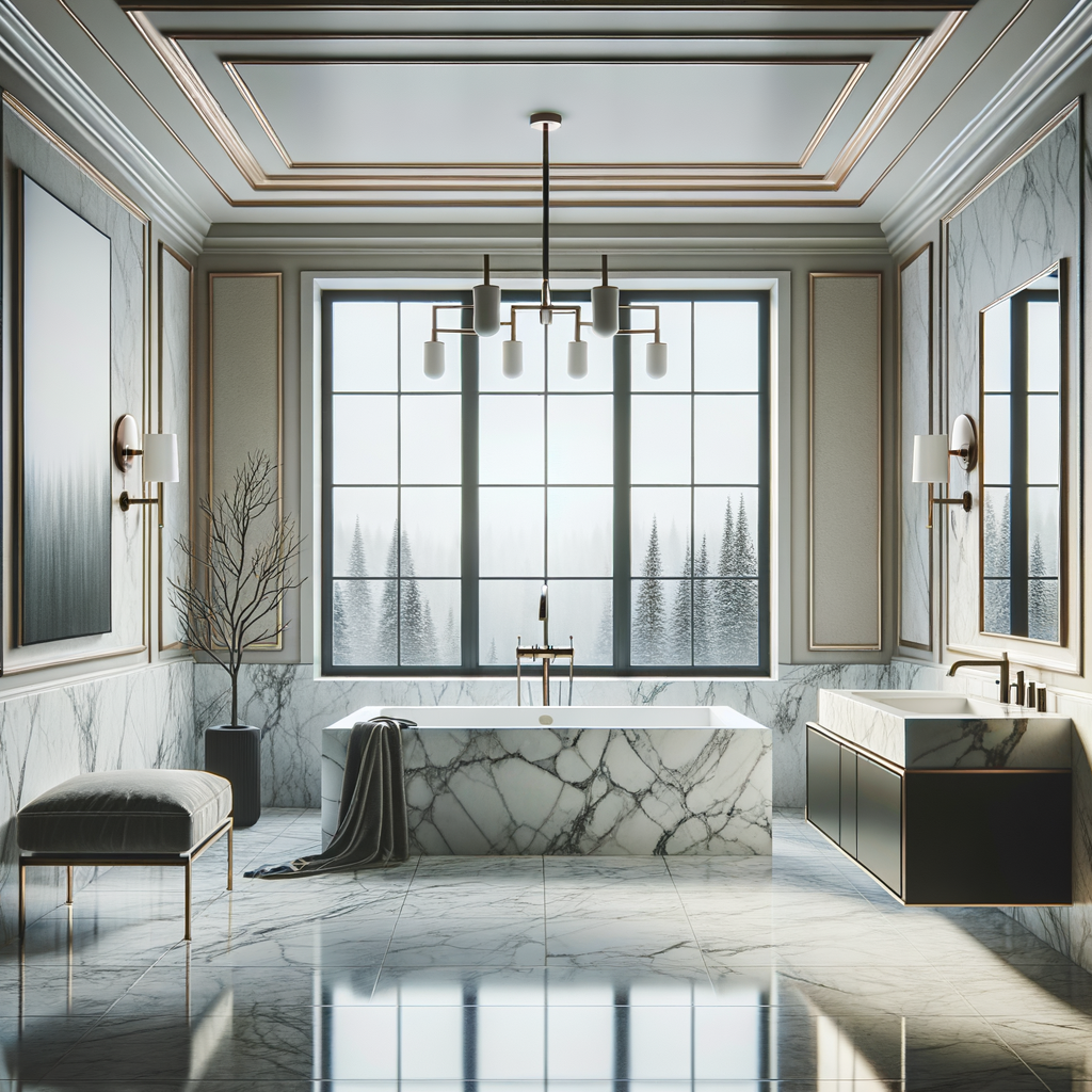 Materiales de lujo para baños